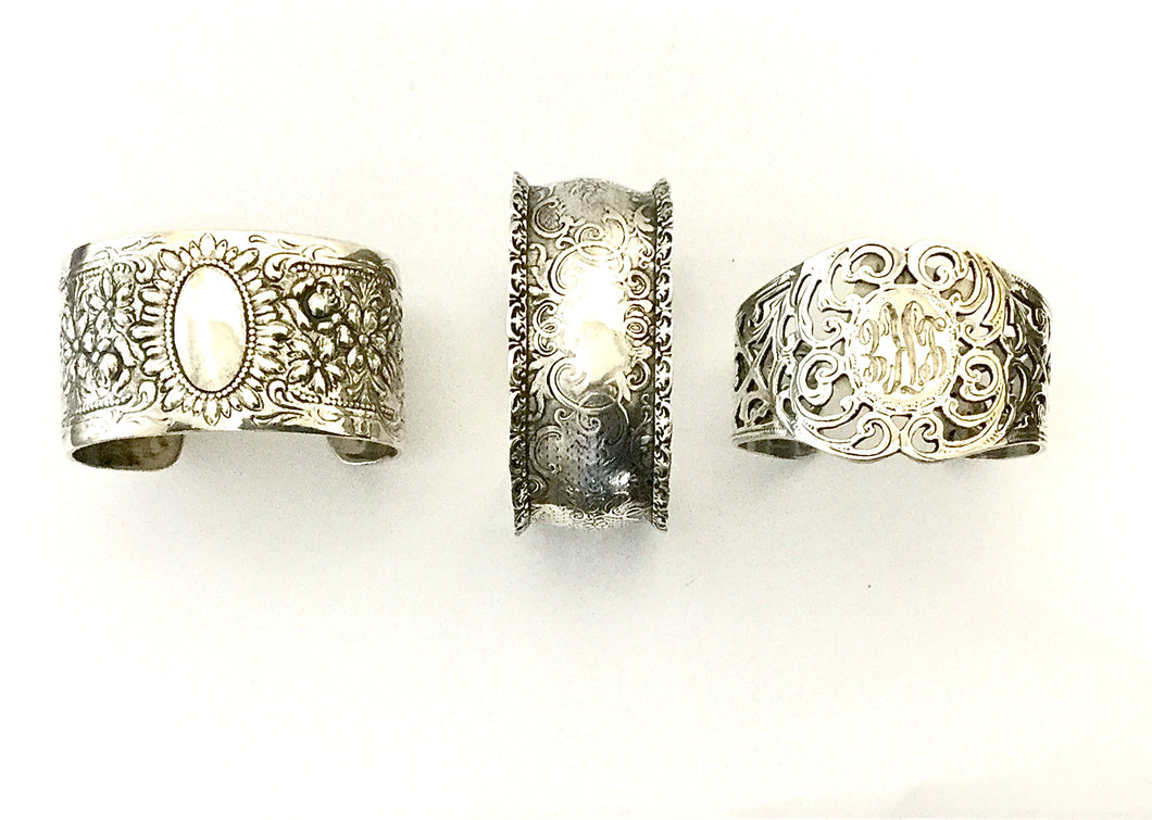 Sterling Silver Cuffs