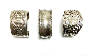 Sterling Silver Cuffs